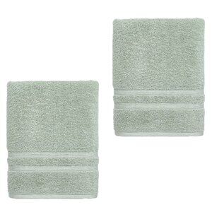2 new GREEN Sonoma Ultimate 100% Hygro Cotton 54x30 inch BATH SHEETS